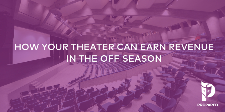 How Your Theater Can Earn Revenue in the Off Season