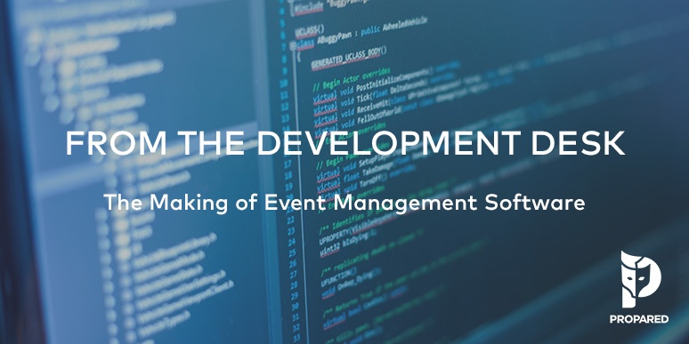 {New Series} From the Dev. Desk: The Making of Event Management Software